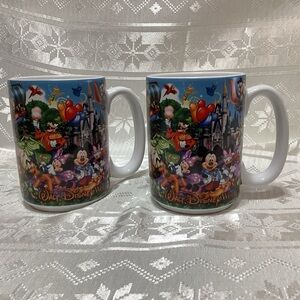 Disney Mugs Set of 2 Grandpa and Grandma